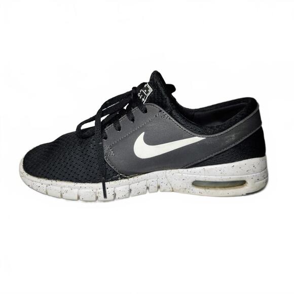 Nike Men's STEFAN JANOSKI MAX L Black White Speckled Size 7.5 - Picture 8 of 10